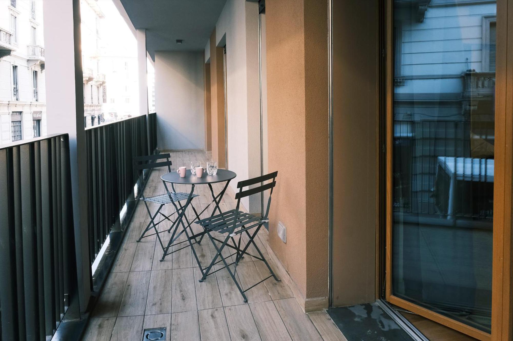 מילאנו Comecasa Modern Terraced & Palestra Apartment מראה חיצוני תמונה